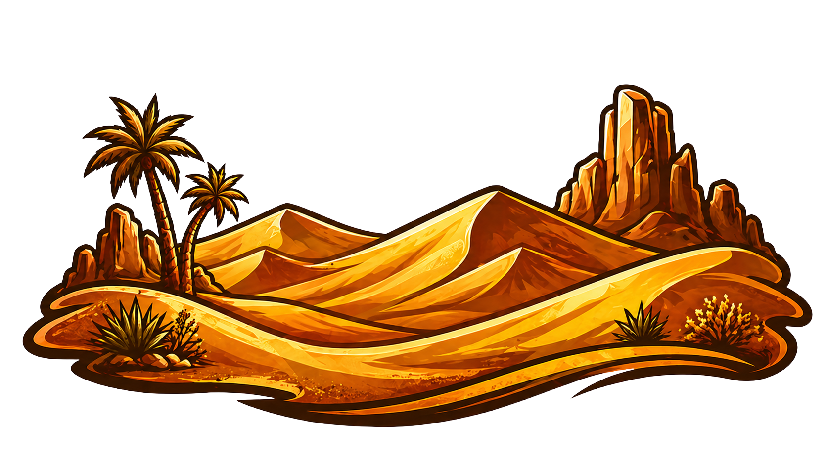 Desert landscape